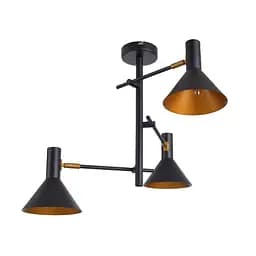 Потолочная люстра Brille E14 40W BK (BL-976C/3) 24-405