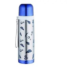 Термос Con Brio CB-318 нержавіюча сталь з кольоровий принт Синій 500 мл