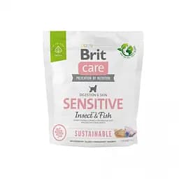 Сухий корм Brit Care Dog Sustainable Sensitive для собак з чутливим травленням, з рибою та комахами, - мініатюра 4