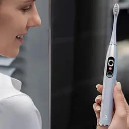 Електрична зубна щітка Oclean X Pro Digital Set Electric Toothbrush Glamour Silver [89859] - мініатюра 8