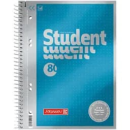 Коледж-блок Brunnen А5 Premium крапка 80 аркушів металік (10-671 57)