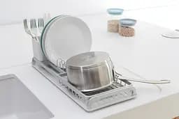 Сушарка для посуду Brabantia, 46,3х20х12,5 см, світло-сірий (117282) - мініатюра 4