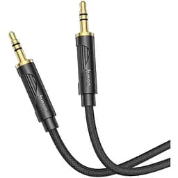 AUX-кабель Hoco UPA30 Jack 3.5 to Jack 3.5 1 м черный