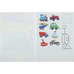 Розмальовка Zibi Baby Line Транспорт з наліпками 8 сторінок (ZB.16003) - мініатюра 2