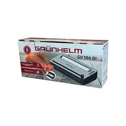 Побутовий вакууматор Grunhelm GV 104 BI ширина герметизації 2 мм пакувальник для сухих вологих харчових продуктів Сірий - мініатюра 9