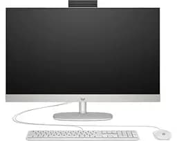 Моноблок HP 27 All-in-One 27-cr1004ua FHD IPS/Intel U7-155U/16GB/512SSD/UMA/DOS/Shell White (A45E3EA)