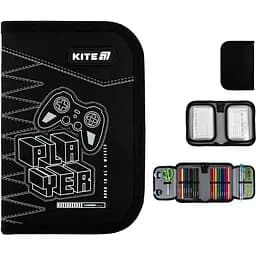 Пенал Kite Player черный (K25-622H-6)