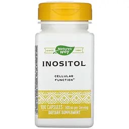 Інозитол Nature's Way 500 мг 100 капсул (NWY40461)