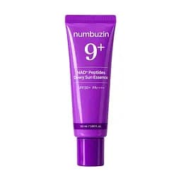 Есенція для обличчя Numbuzin No.9 NAD+ Peptides Dewy Sun Essence антивікова сонцезахисна з ефектом сяйва 50 мл (NUM013)