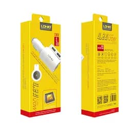 Адаптер автомобільний LDNIO CM10 |2USB, 4.2A| - мініатюра 2