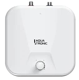 Водонагреватель электрический Aquatronic, 1500 Вт, мокрый ТЭН, 15 л под мойку, вертикальный, квадратный, белый (Compact WU1515 C2M)