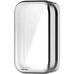 Чохол-накладка DK для Xiaomi Mi Smart Band 9 Pro Silicone Face Case (silver) - мініатюра 2