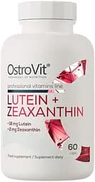 Натуральная добавка Ostrovit Lutein + Zeaxanthin, 60 капсул