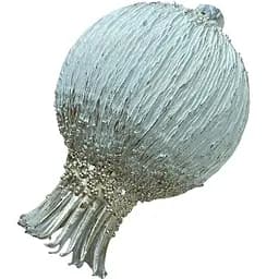 Гранат поталь Dashuri 80 мм 6 шт. біло-золотий (24190401)