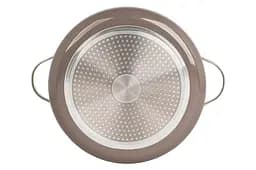 Каструля зі скляною антипригарною кришкою Maestro MR-4009-28 діаметр 28 см на 7л Ceramic алюміній - мініатюра 4