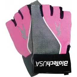 Рукавиці BiotechUSA Lady 2 grey-pink L