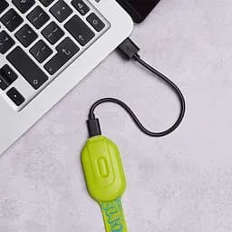 Закладка-ліхтарик Flexilight Rechargeable Класика Модний зелений, 14,7х3,6х1,3 см (FLRAW) - мініатюра 7