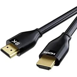 Кабель Cabletime HDMI - HDMI V 2.1 (M/M), 1 м, Black (CH12H)