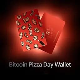 Криптогаманець Tangem 2.0 Bitcoin Pizza Day Wallet набір з 3 карт (TG-PIZZADAY) - мініатюра 4