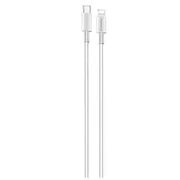 Дата кабель USB-C to Lightning 1.0m 3A white ColorWay (CW-CBPDCL032-WH) - мініатюра 2