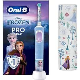 Электрическая зубная щетка Oral-B Pro Kids Frozen с футляром