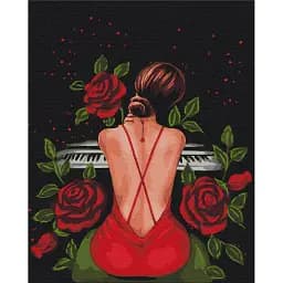 Картина по номерам Brushme Мелодия сердца ©Alla Berezovska 40x50 см