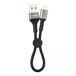 USB кабель Gelius Pro Short Cable Micro USB 2.4 А 0.2 м GP-UC107 Black