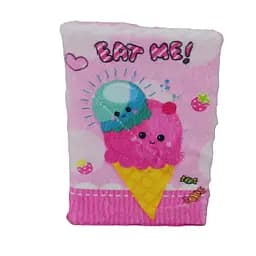 Блокнот пухнастий Eat Me 5-8034A, 80 аркушів, лінійка, 70 г/м² (В асортименті)