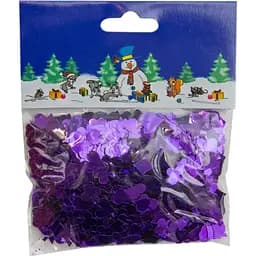 Конфетти Devilon метафан масти игральных карт 1 см 30 г фиолетовое (201098)