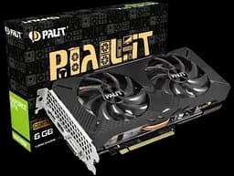 Відеокарта GeForce GTX 1660 Super 6GB Palit GP OC (NE6166SS18J9-1160A-1) Б/В - мініатюра 1