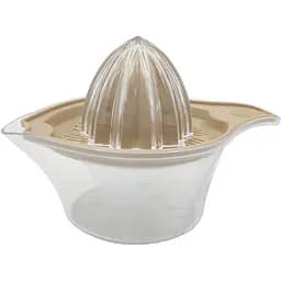 Соковыжималка Irak Plastik для лимона, 0,25 л, прозрачно-кремовая (LI140)