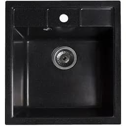 Гранітна кухонна мийка Romzha Adiere Antracit (901)