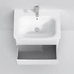 Тумба підвісна AM.PM Like 65 см з умивальником (M80-FHX0652-WC0652-38) - мініатюра 6