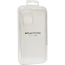 Оригінальний протиударний чохол Apple Clear Case Hardshell для iPhone 11 Pro Max Прозорий MX0H2ZM/A - мініатюра 2