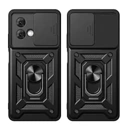 Панель BeCover Military для Motorola Moto G84 Black (710675) - мініатюра 2