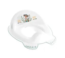 Туалетне сидіння протиковзке Дикий захід: Лисичка, біле, TEGA