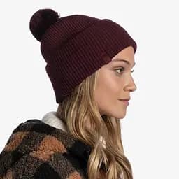 Шапка Buff Khitted Hat Tim Maroon (1033-BU 126463.632.10.00) - мініатюра 3