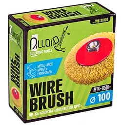 Щітка конусна Alloid WB-30100 кручений дріт 100 мм (WB-30100) - мініатюра 4