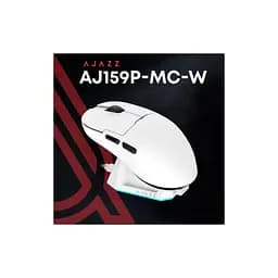 Мишка Ajazz AJ159P MC Wireless/Bluetooth/USB Charging Dock White (AJ159P-MC-W) - мініатюра 5