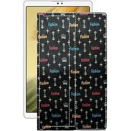 Чохол StatusCASE з екошкіри для планшету Samsung Galaxy Tab A7 lite (T220) Фешн чорний