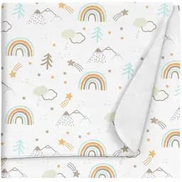 Пелюшки фланелеві Cosas Mountain 100х120 см (FlannelDiapers_MountainRainbow_100x120)