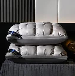Подушка тісто з поліефірного волокна Hotel pillow 19536 50х70 см сіра - мініатюра 2