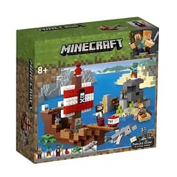 Конструктор Minecraft Приключения на пиратском корабле на 386 деталей (11827)
