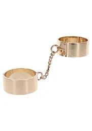Наручники золотисті металеві Slave Wrist Cuffs Taboom