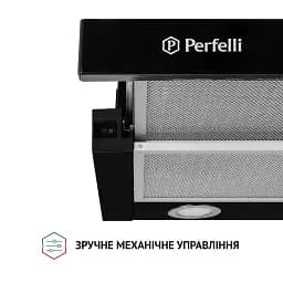 Витяжка телескопічна Perfelli TL 6212 BL 700 LED - мініатюра 5