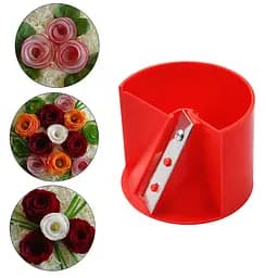 Воронкообразная овощерезка нож для карвинга и украшений блюд декоративная точилка для овощей (серпантинорез) 88313