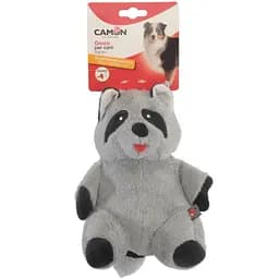 Іграшка для собак Camon горила та єнот плюшеві з пищалкою 23 см (AH4177)