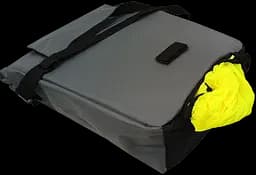 Велосипедна сумка Bikemate на багажник з дощовиком 22L сіра sum0028926 - мініатюра 10