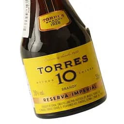 Бренді Torres 10 років Reserva Imperial, 38%, 0,05 л - мініатюра 5