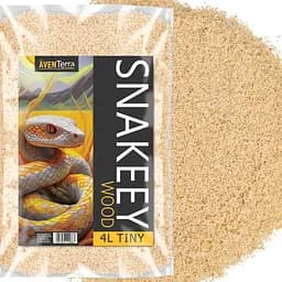 Натуральна деревна підстилка Aventerra Sweden SNAKEEY Wood Tiny 4 л для гризунів і змій - мініатюра 9